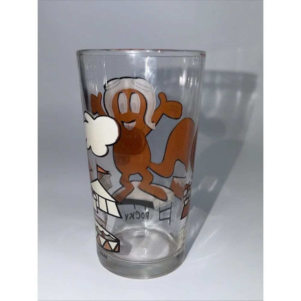 Vintage 70's Rocky Squirrel — Pepsi Collector Series Glass